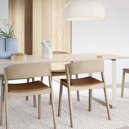 70/70 Table by Muuto - Sand / Sand