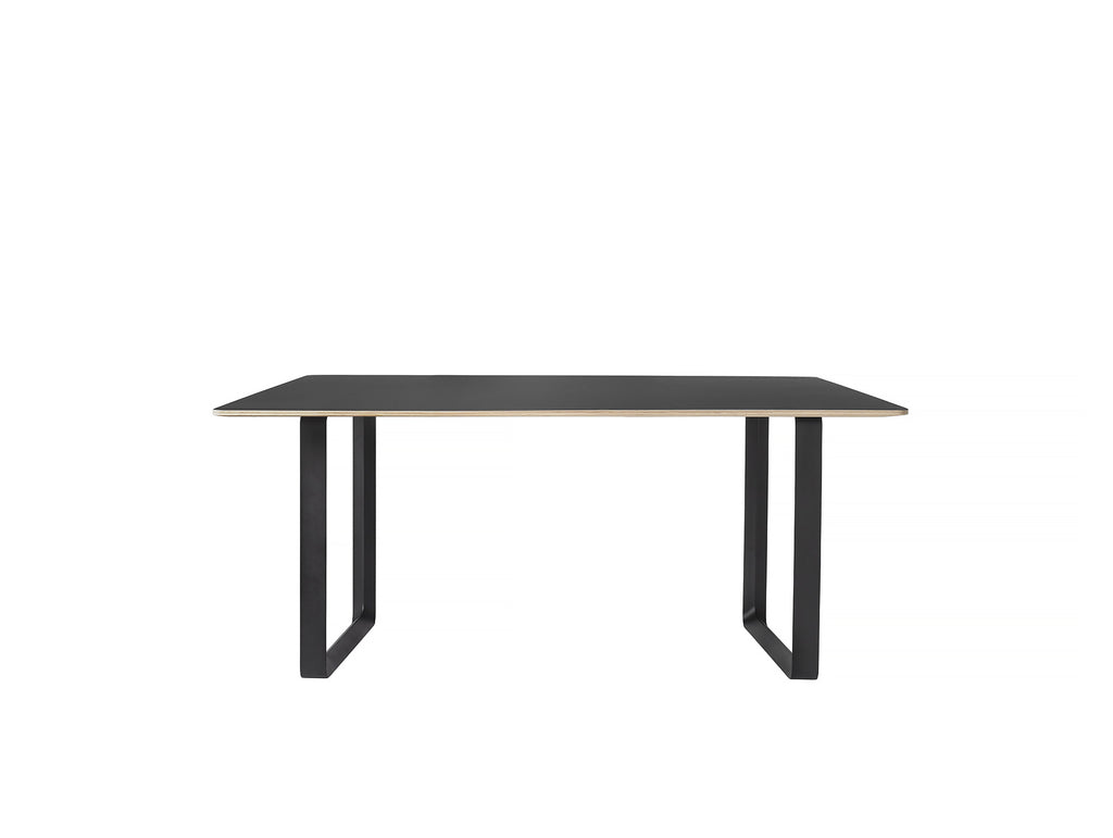 70/70 Table by Muuto - 170 x 85 - Black / Black