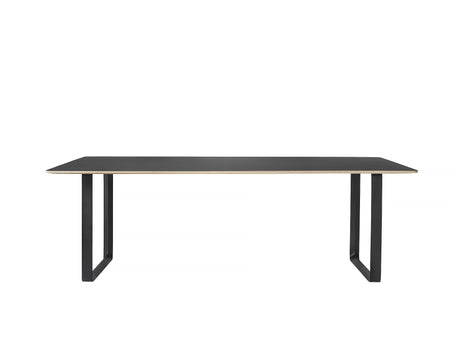 70/70 Table by Muuto - 225 x 90 - Black / Black