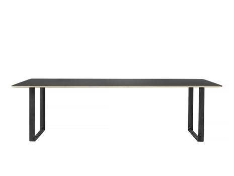 70/70 Table by Muuto - 255 x 108 - Black / Black
