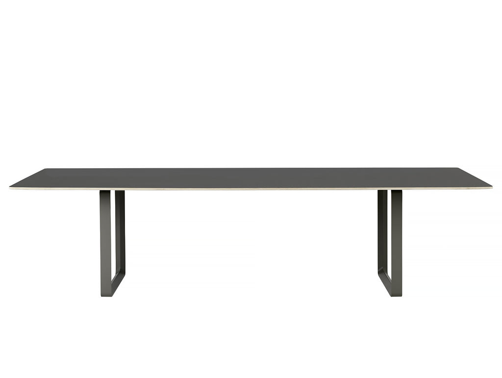 70/70 Table by Muuto - 295 x 108 - Black / Black