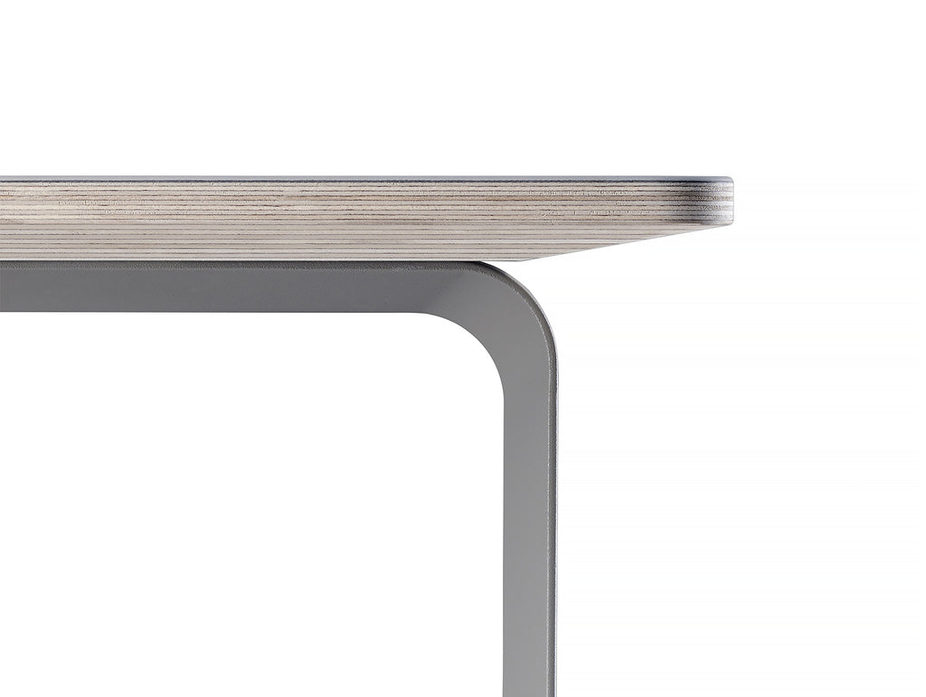 70/70 Table by Muuto - Grey Edging Detail