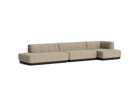 Quilton Sofa with Contrast Base - Combination 23 / Linara 216 / by HAY