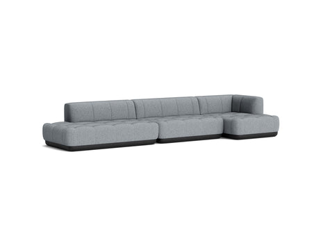 Quilton Sofa with Contrast Base - Combination 23 / Olavi 05 / by HAY