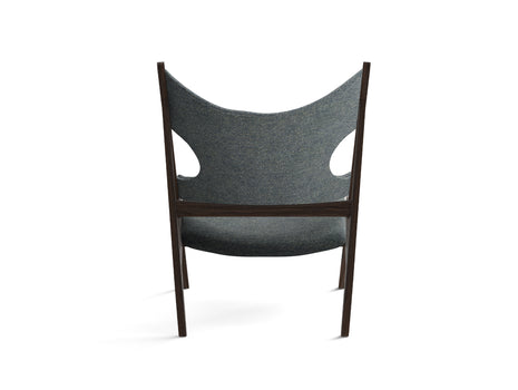 Knitting Chair - Upholstered by Menu - Dark Stained Oak Base / Safire 012