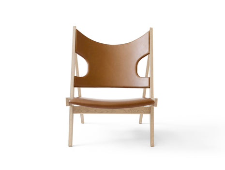 Knitting Chair - Upholstered by Menu - Natural Oak Base / Dakar Leather 0250