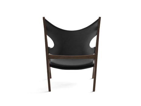 Knitting Chair - Upholstered by Menu - Walnut Base / Dakar Leather 0842
