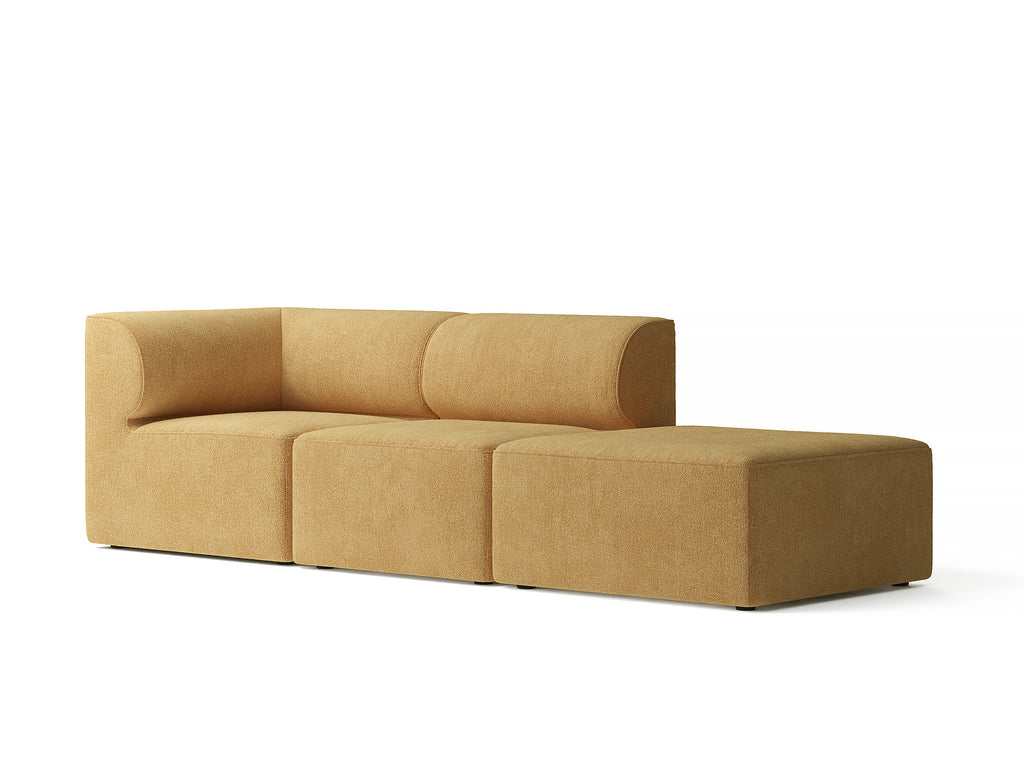 Eave 3-Seater Modular Sofa 86 with Pouf by Menu - Moss 022