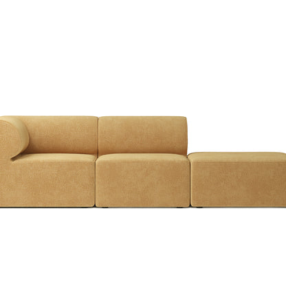 Eave 3-Seater Modular Sofa 86 with Pouf by Menu - Moss 022