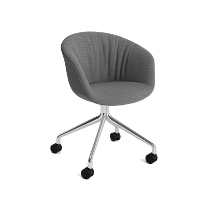 About A Chair AAC 25 Soft by HAY -Surface by HAY 150 / polished Aluminium
