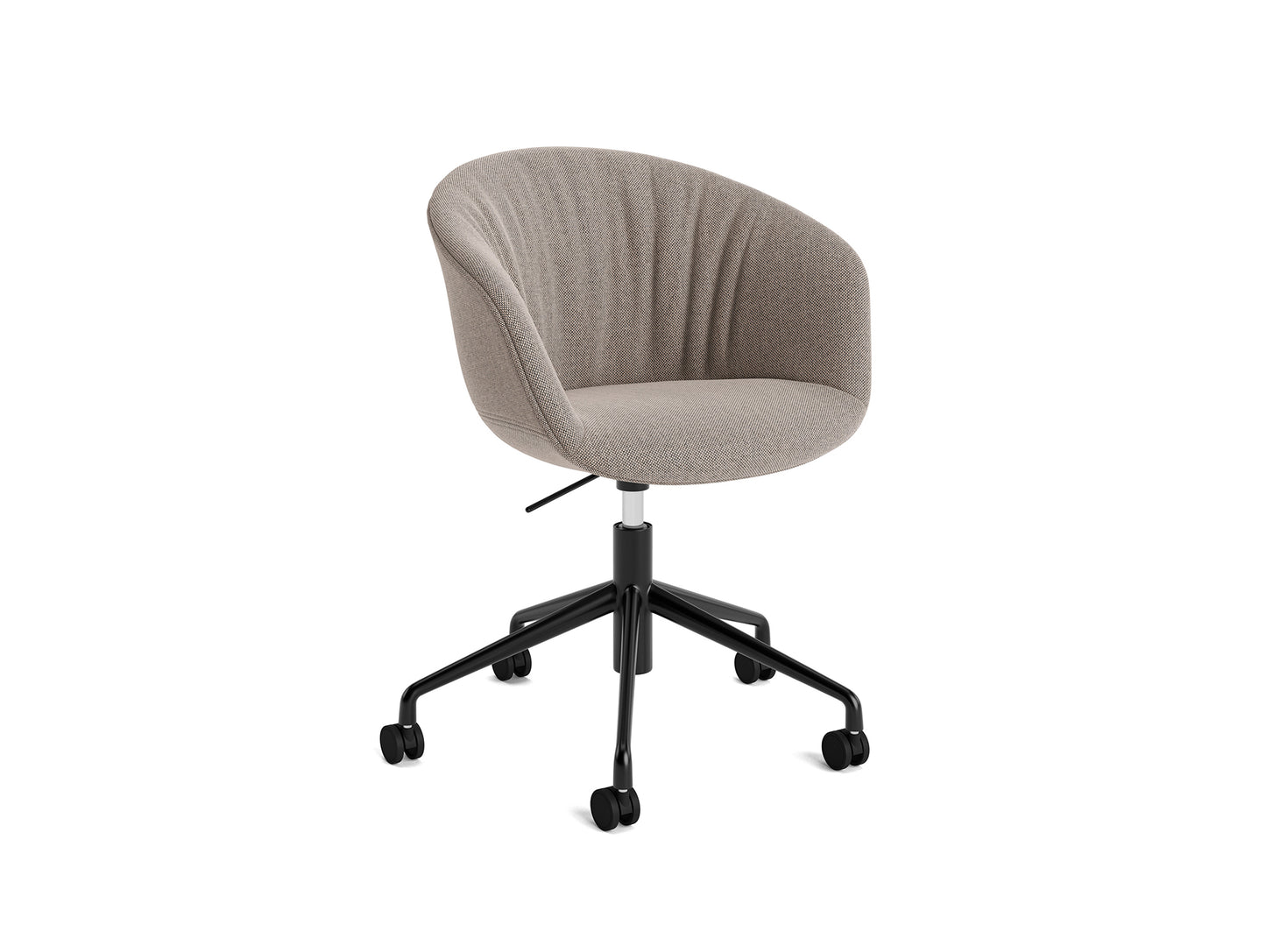 About A Chair AAC 53 Soft by HAY - Re-Wool 628 / Black Powder Coated Aluminium