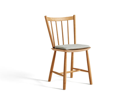 HAY J41 oiled oak chair / Hallingdal 116 seat cushion 