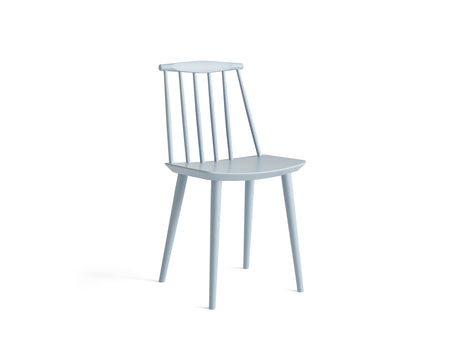 J77 dining chair by HAY - Slate Blue Beech
