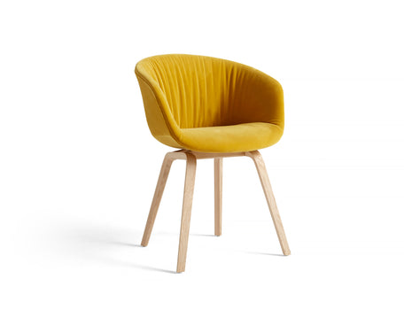 HAY AAC 23 Dining Chair - Ice Corn with Matt Lacquered Oak Base