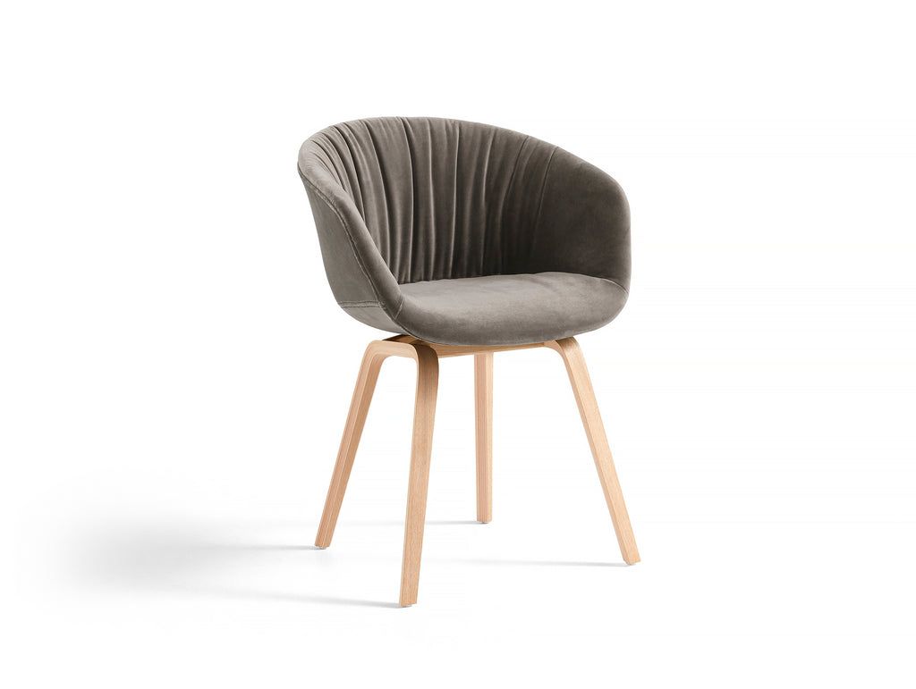 HAY AAC 23 Dining Chair - Ice Meteor with Matt Lacquered Oak Base