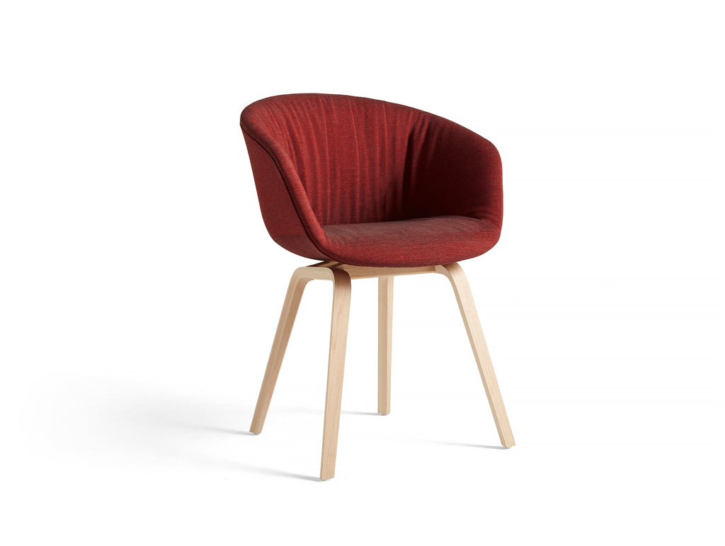 HAY AAC 23 Dining Chair - Remix 3 662 with Matt Lacquered Oak Base
