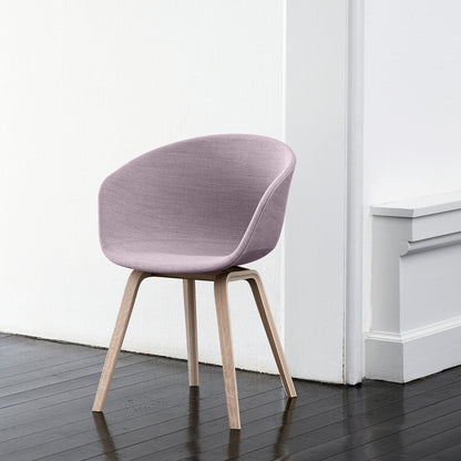 About A Chair AAC 23 by HAY - Steelcut Trio 806 / Lacquered Oak Base