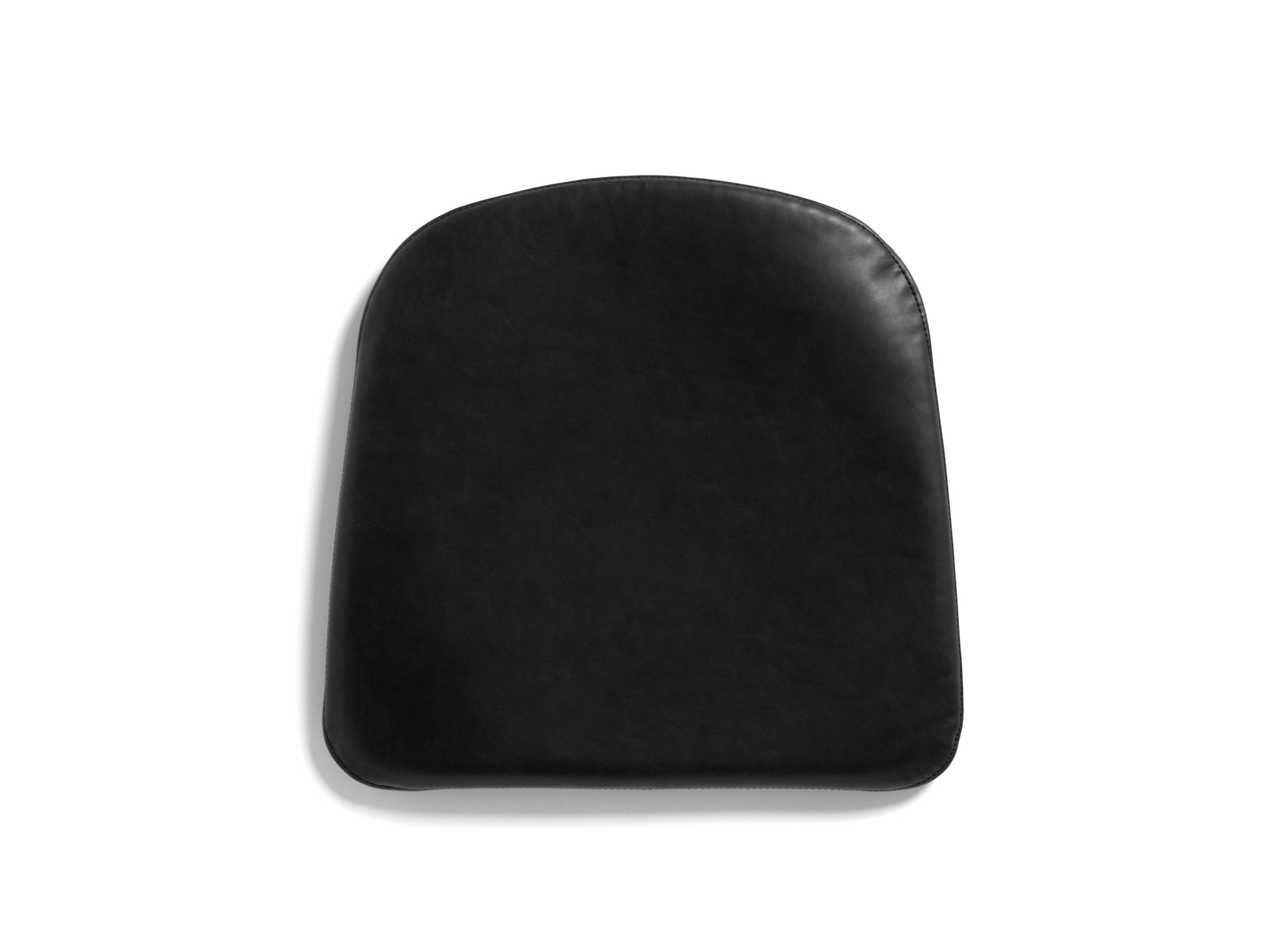 J42 Chair Seat Pad by HAY - Black Sense Leather 