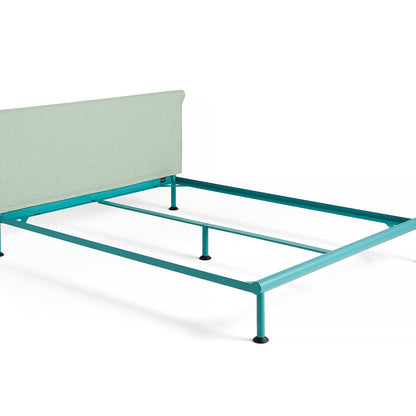 Tamoto Bed by HAY - W160xL200 / Mint Turquoise Steel Frame / Metaphor 023