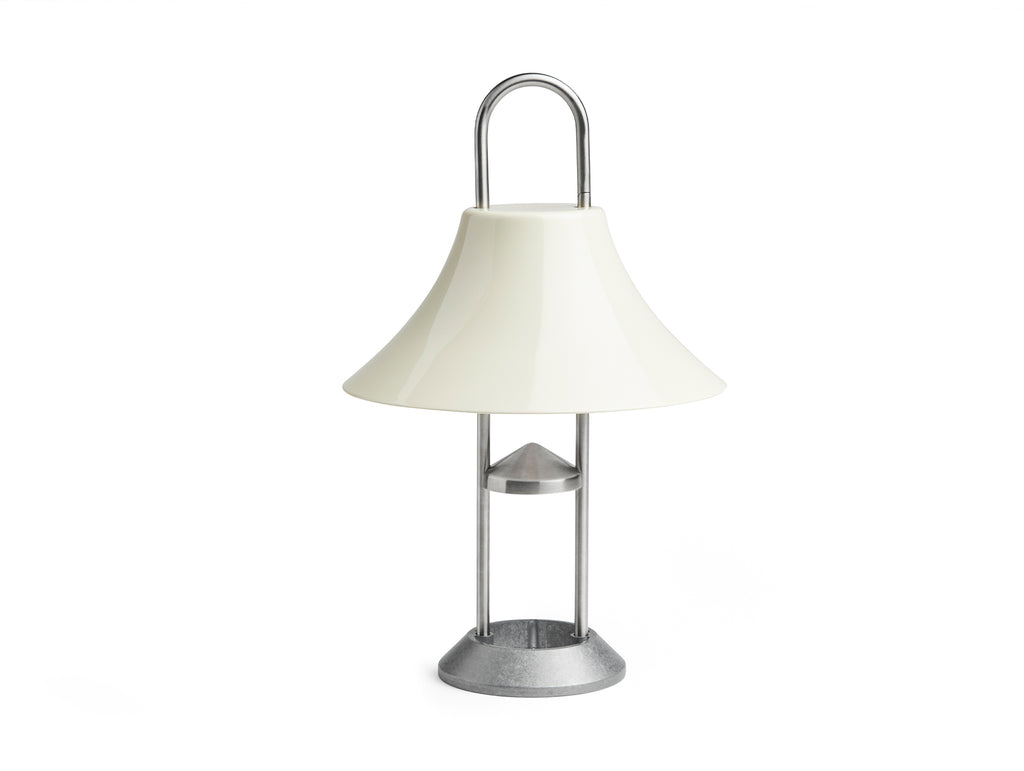 Mousqueton Portable Lamp by HAY - Oyster White
