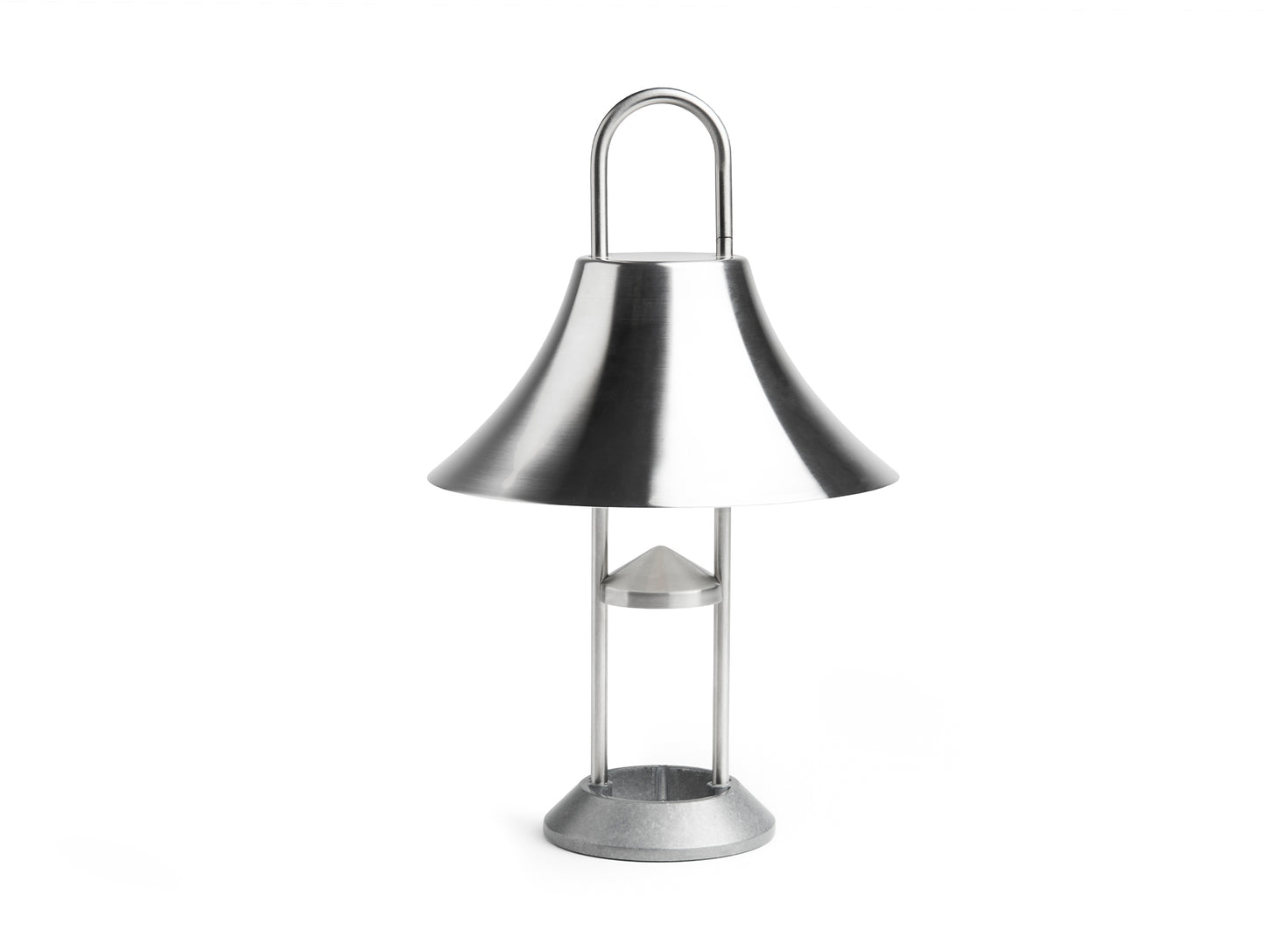 Mousqueton Portable Lamp by HAY - Brushed Stainless Steel