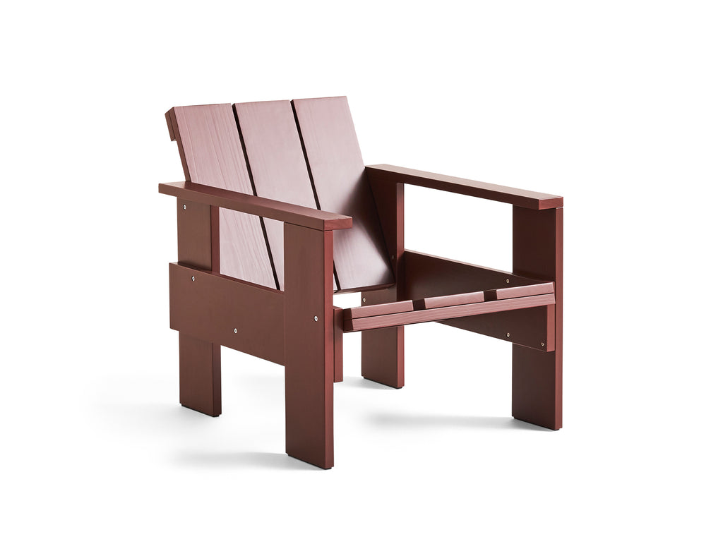 Crate Lounge Chair by HAY - Iron Red