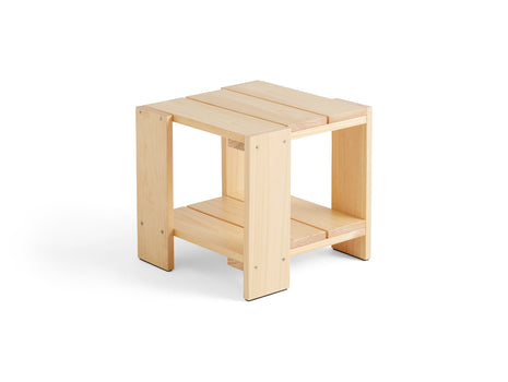 Crate Side Table by HAY - Lacquered Pinewood
