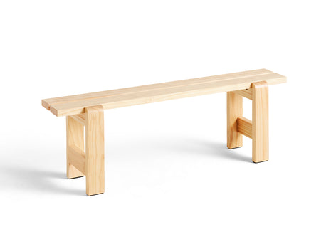 Weekday Bench by HAY - Length: 140 cm / Lacquered Pinewood