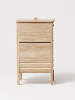 Form & Refine A Line Laundry Box - White Oiled Oak
