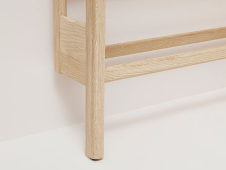 Form & Refine A Line Shoe Rack - White Oiled Oak