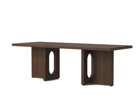Androgyne Lounge Table by Menu - Dark Oak Veneer Top / Dark Oak Veneer Base