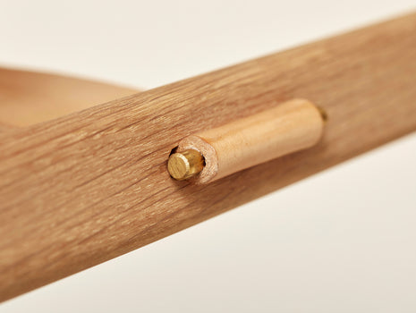 Form & Refine Angle Stool - Oiled Oak
