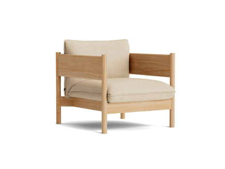 Arbour Club Armchair / Hallingdal 220 / Oiled Waxed Oak by HAY