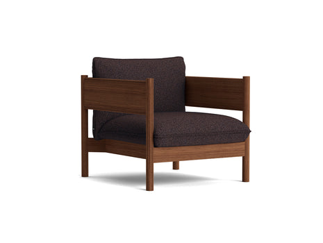 Arbour Club Armchair / Olavi 08 / Oiled Waxed Walnut by HAY