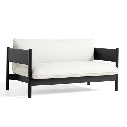 Arbour Club Sofa / Mode 009 / Black Lacquered Beech / by HAY