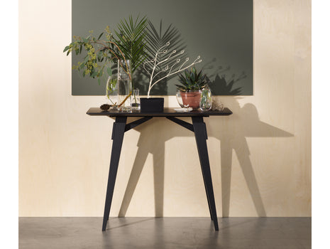 Arco Black Stained Oak Side Table by Design House Stockholm