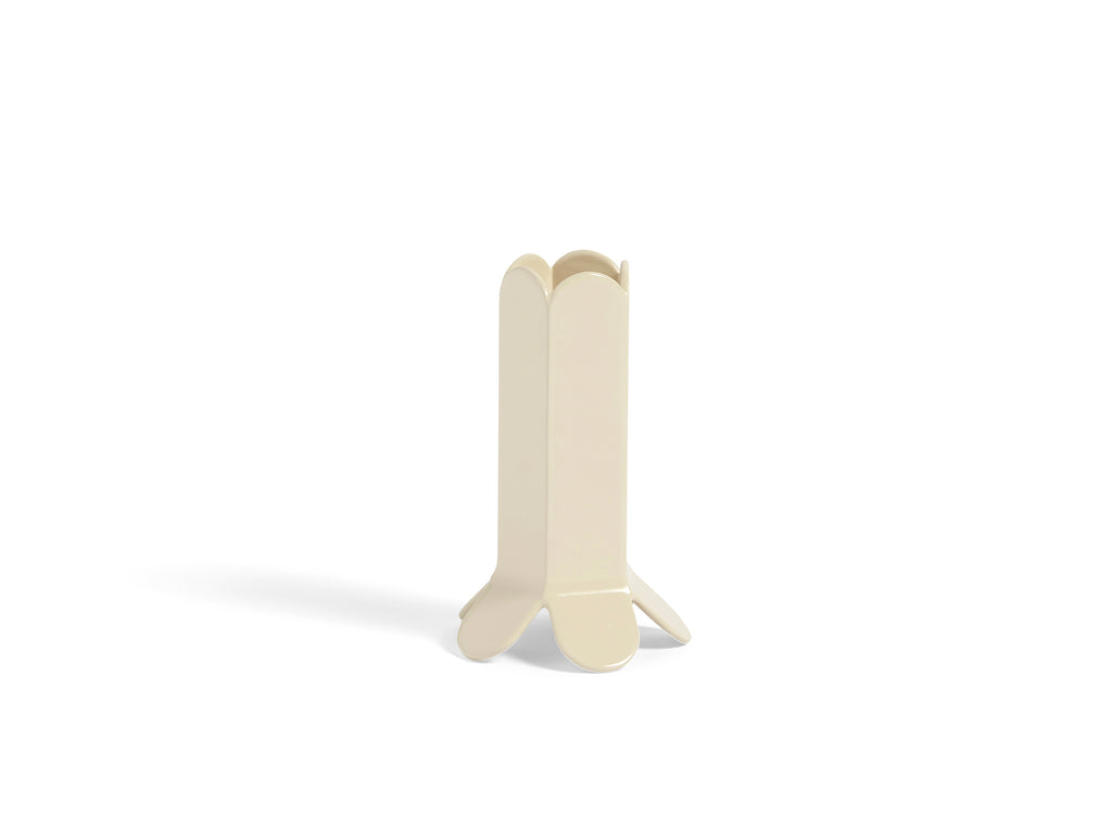 Small Ivory Arcs Candleholder by HAY