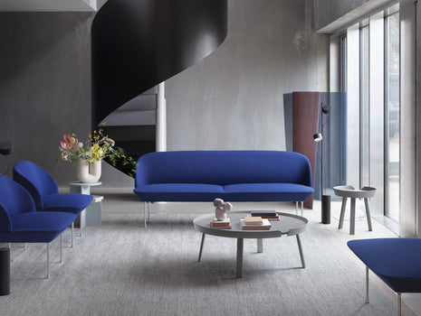 Muuto Around Table - Extra Large in Grey Ash, Small in Grey Ash