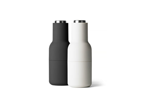 Bottle Grinders in Ash/Carbon (Steel top) by Menu
