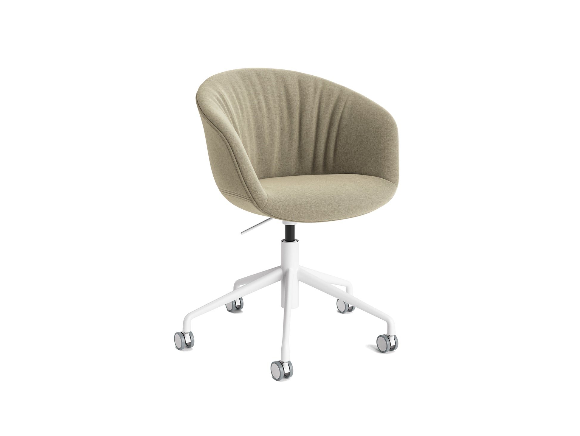 About A Chair AAC 53 Soft by HAY - Atlas 411 / White Powder Coated Aluminium