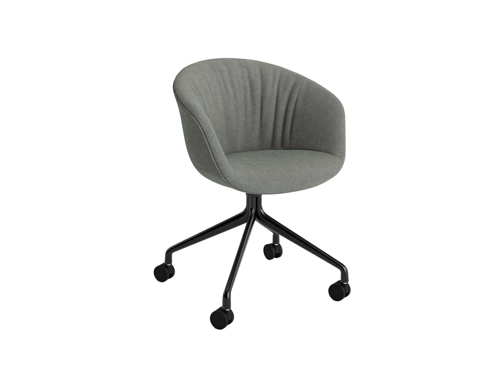 About A Chair AAC 25 Soft by HAY - Atlas 931 / Black Powder Coated Aluminium