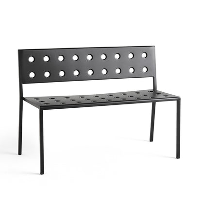 Balcony Outdoor Bench by HAY - Anthracite