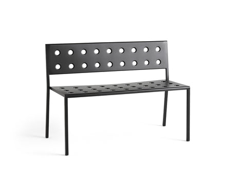 Balcony Outdoor Bench by HAY - Anthracite