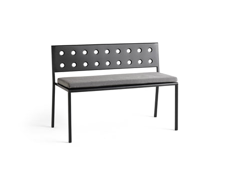 Balcony Dining Bench Cushion by HAY - Black Pepper