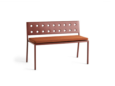 Balcony Dining Bench Cushion by HAY - Red Cayenne