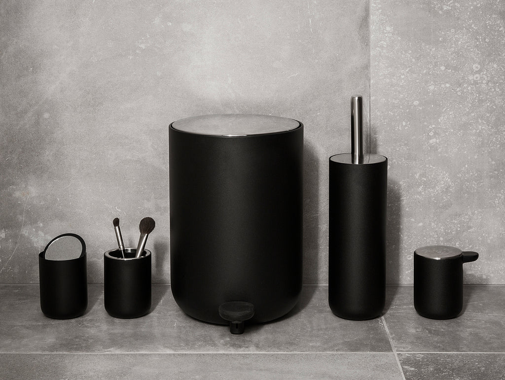 Matt Black Toothbrush Holder by Menu
