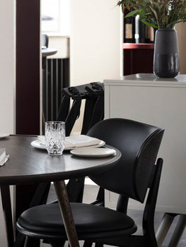 Accent Dining Table by Mater - Sirka Grey Stain Lacquered Oak