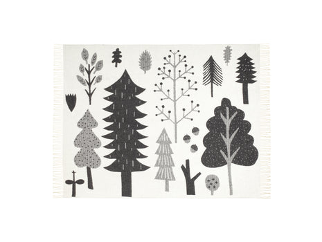 Forest Floor Lambswool Throw by Donna Wilson