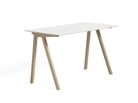 Copenhague Desk CPH90 by HAY - White Laminate / Soaped Oak