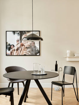 HAY CPH 20 Dining Table - Black Oak Veneer / 120 cm